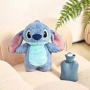 PELUCHE STITCH Y ANGELA  CON COMPRESA