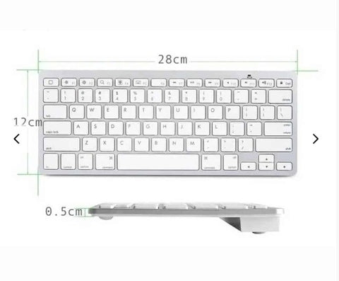 Image of Teclado Inalambrico WB-8022 con Bluetooth para Tablet y Celular